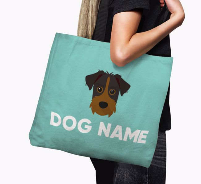 Personalized {dogsName} Icon Canvas Bag